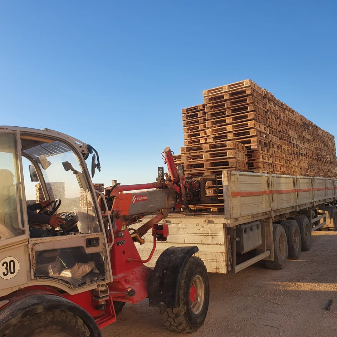 Livraison palette en bois